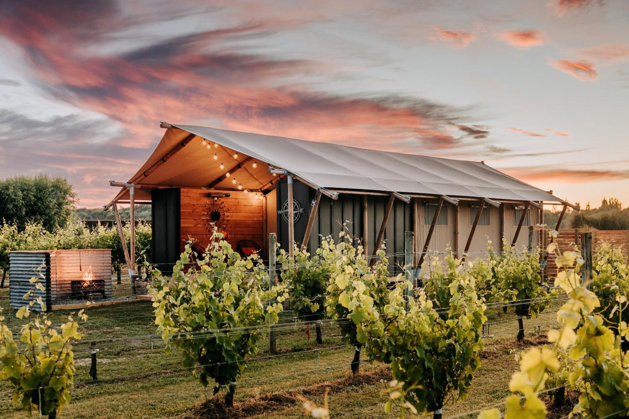 Villas & Vines Glamping Hastings Kültér fotó