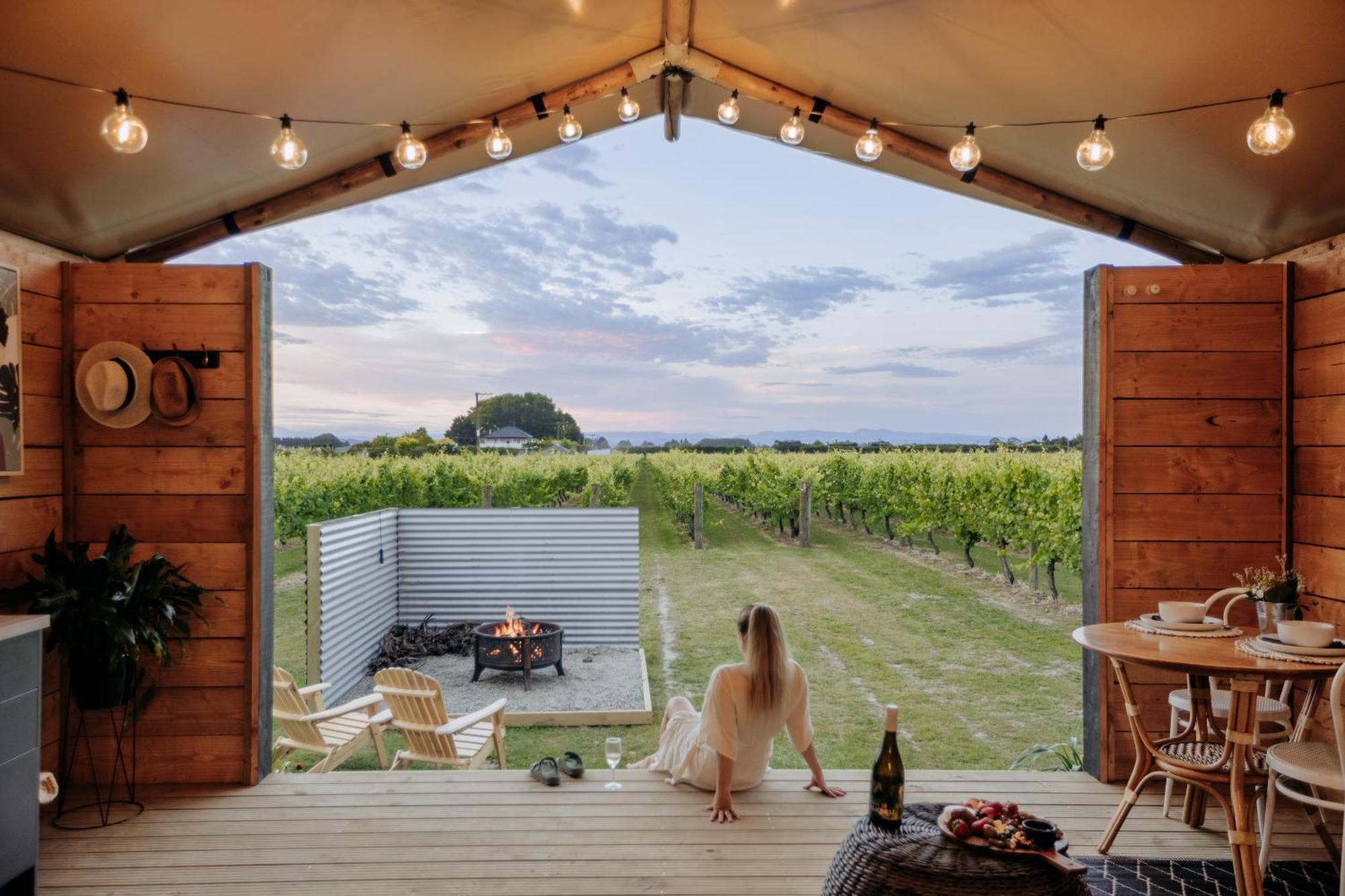 Villas & Vines Glamping Hastings Kültér fotó