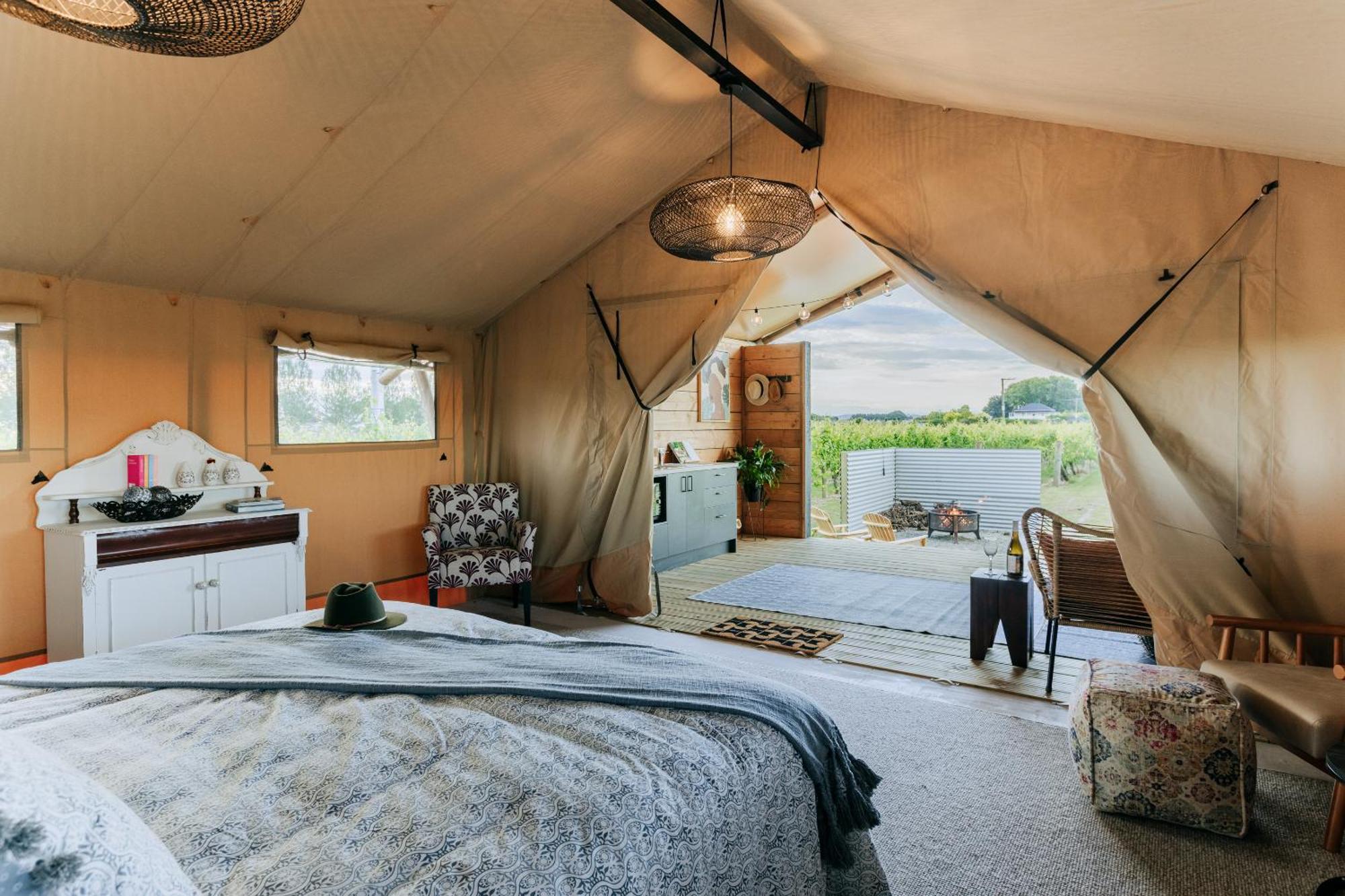 Villas & Vines Glamping Hastings Kültér fotó