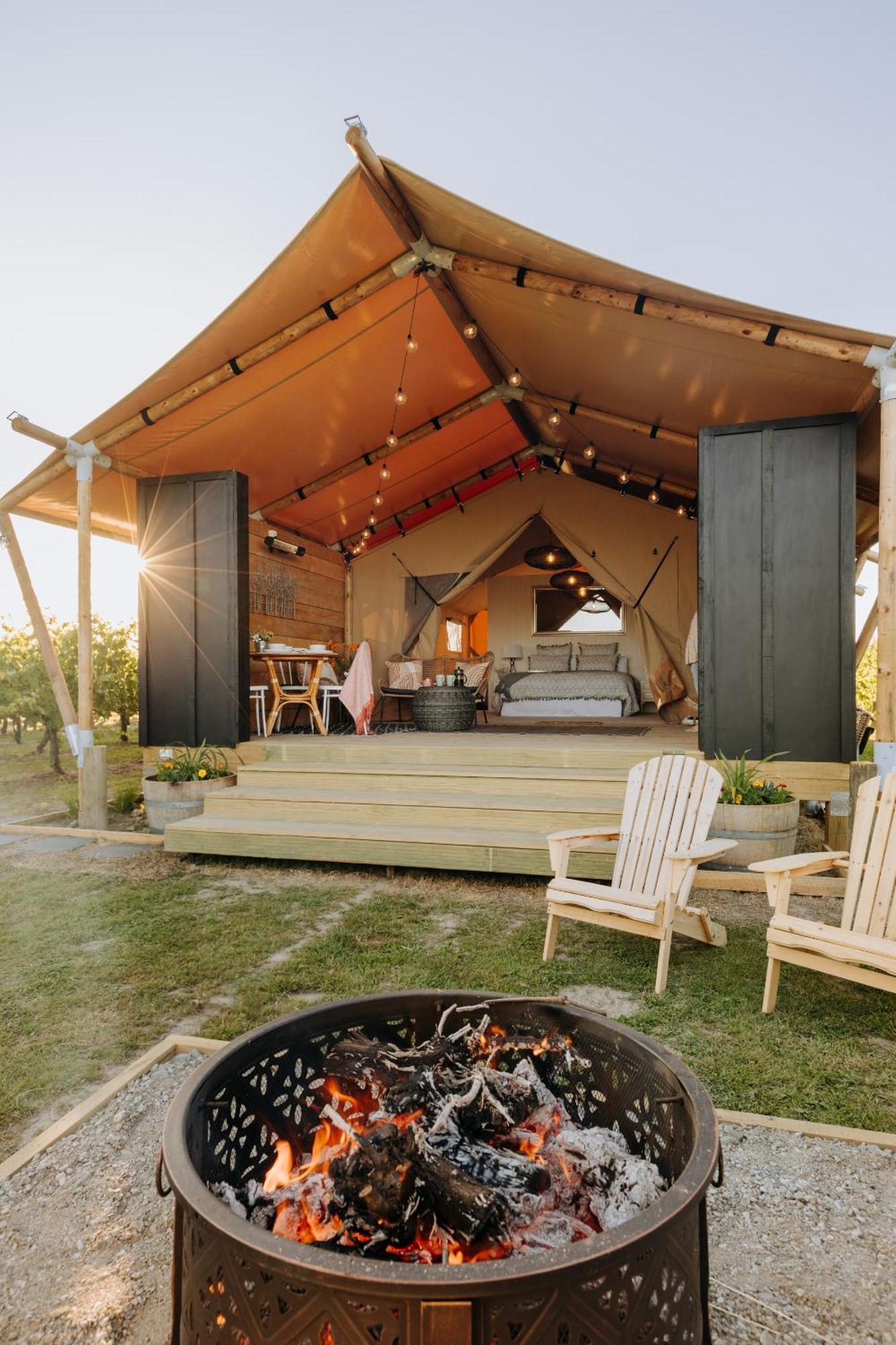Villas & Vines Glamping Hastings Kültér fotó