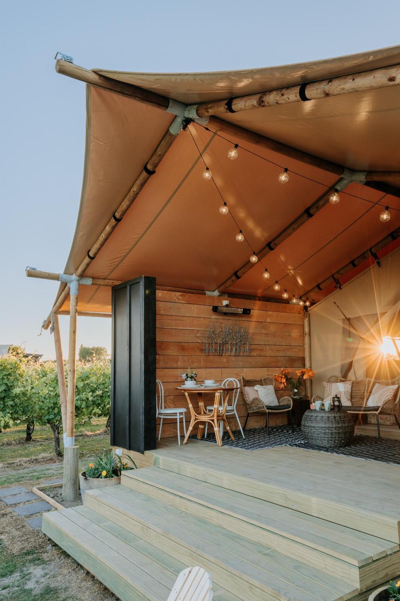 Villas & Vines Glamping Hastings Kültér fotó