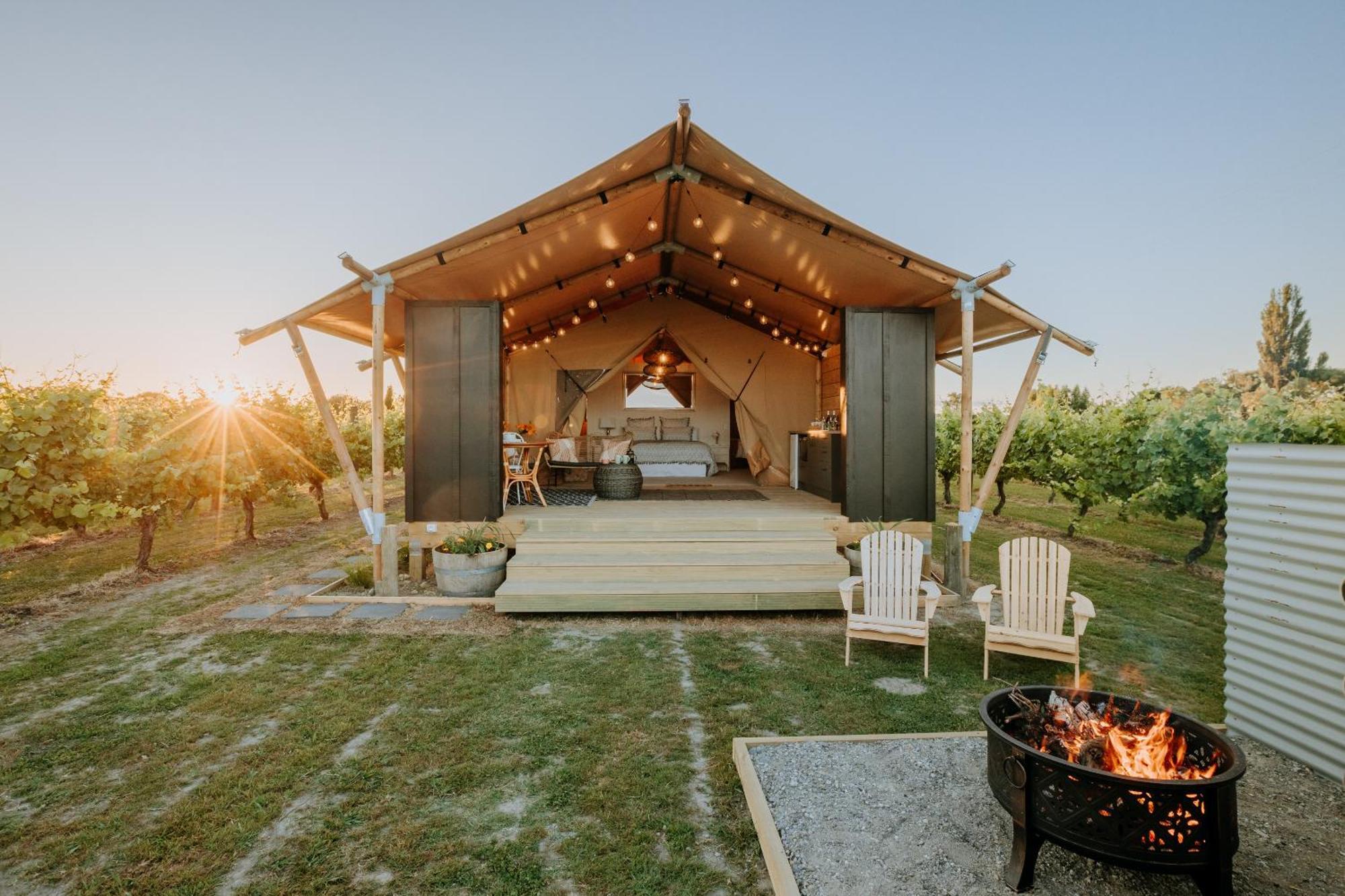 Villas & Vines Glamping Hastings Kültér fotó
