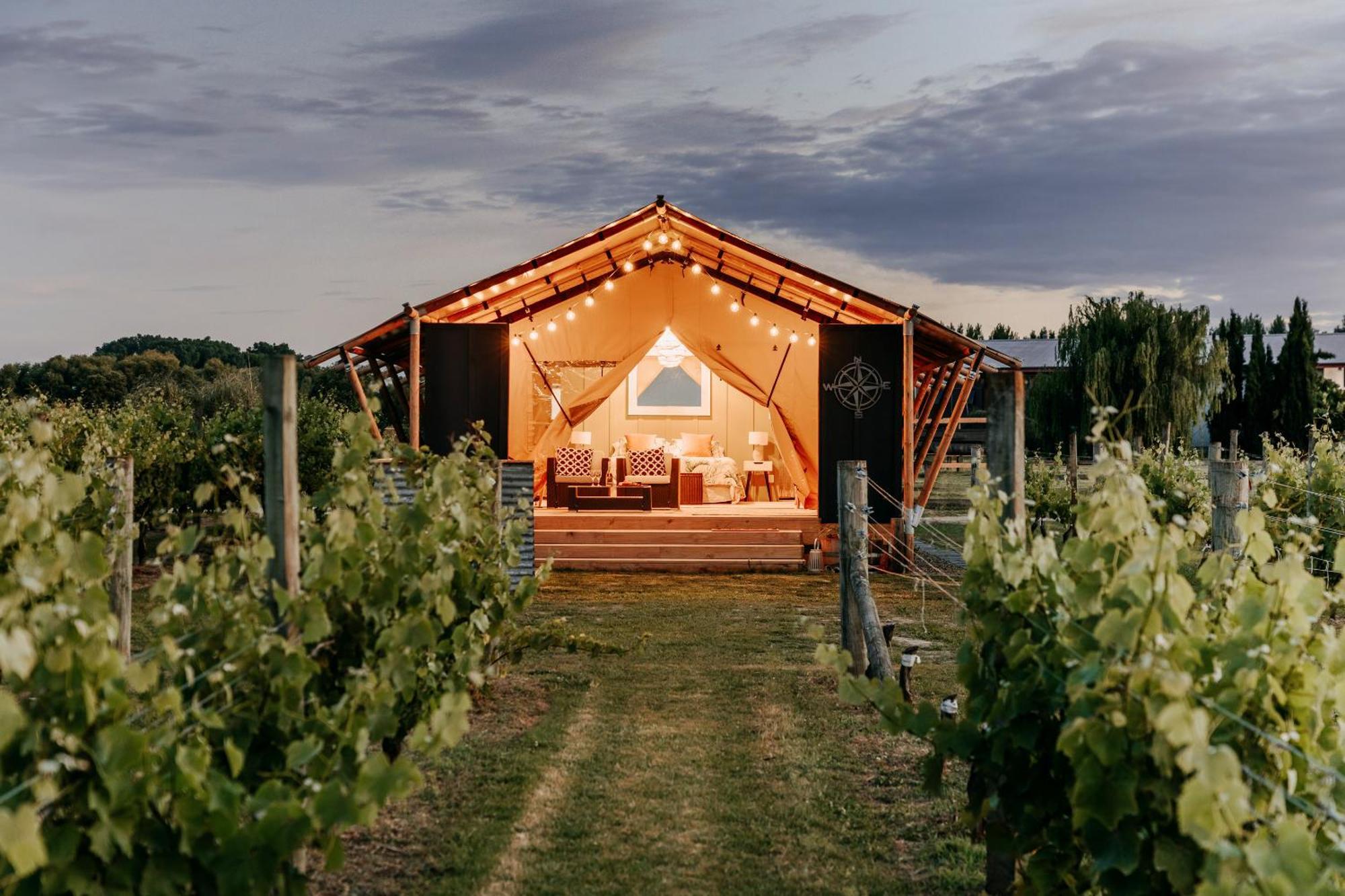 Villas & Vines Glamping Hastings Kültér fotó